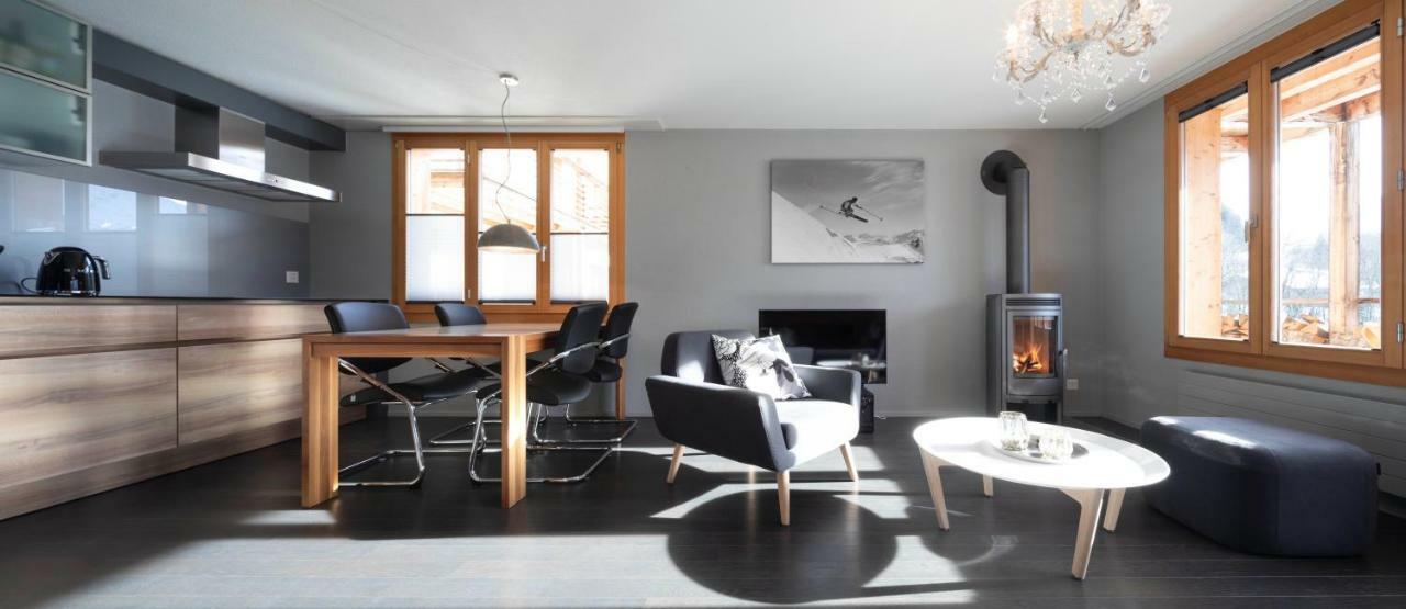 Alp N' Rose Apartment Hasliberg Bagian luar foto