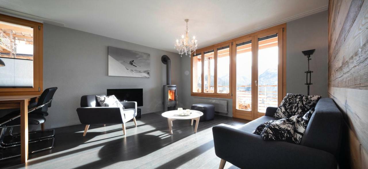 Alp N' Rose Apartment Hasliberg Bagian luar foto